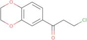 3-Chloro-1-(2,3-dihydro-1,4-benzodioxin-6-yl)propan-1-one