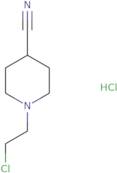 1-(2-Chloroethyl)piperidine-4-carbonitrilehydrochloride