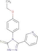 4-(4-Ethoxyphenyl)-5-(pyridin-3-yl)-4H-1,2,4-triazole-3-thiol