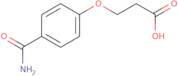 3-(4-Carbamoylphenoxy)propionic acid