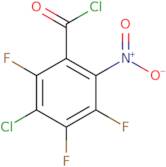 3-Chloro-2,4,5-trifluoro-6-nitrobenzoyl chloride