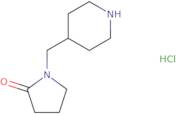1-[(Piperidin-4-yl)methyl]pyrrolidin-2-one hydrochloride