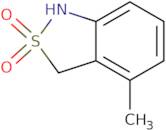 4-Methyl-1,3-dihydro-2λ⁶,1-benzothiazole-2,2-dione