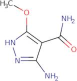 1h-pyrazole-4-carboxamide, 3-amino-5-methoxy-