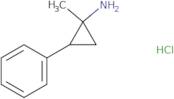 rac-(1R,2S)-1-Methyl-2-phenylcyclopropan-1-amine hydrochloride