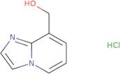 {Imidazo[1,2-a]pyridin-8-yl}methanol hydrochloride