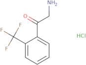 2-Amino-1-(2-(trifluoromethyl)phenyl)ethanone hydrochloride