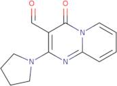 4-Oxo-2-pyrrolidin-1-yl-4H-pyrido[1,2-a]pyrimidine-3-carbaldehyde