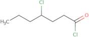 4-Chloroheptanoyl chloride