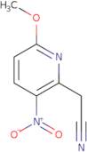 2-(6-Methoxy-3-nitropyridin-2-yl)acetonitrile