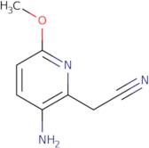 3-Amino-6-methoxypyridine-2-acetonitrile