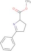 Methyl 5-phenyl-3,4-dihydro-2H-pyrrole-2-carboxylate