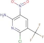 6-Chloro-3-nitro-5-(trifluoromethyl)pyridin-2-amine