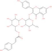 Kaempferol-3-o-(6'''-trans-p-coumaroyl-2''-glucosyl)rhamnoside