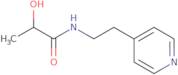 2-Hydroxy-N-[2-(pyridin-4-yl)ethyl]propanamide