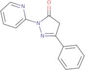 3-Phenyl-1-(pyridin-2-yl)-4,5-dihydro-1H-pyrazol-5-one