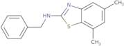 N-Benzyl-5,7-dimethyl-1,3-benzothiazol-2-amine