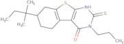 11-(2-Methylbutan-2-yl)-4-propyl-5-sulfanyl-8-thia-4,6-diazatricyclo[7.4.0.0,2,7]trideca-1(9),2(7)…