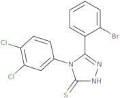 5-(2-Bromophenyl)-4-(3,4-dichlorophenyl)-4H-1,2,4-triazole-3-thiol