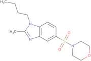 1-Butyl-2-methyl-5-(morpholine-4-sulfonyl)-1H-1,3-benzodiazole