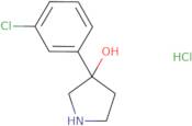 3-(3-Chlorophenyl)pyrrolidin-3-ol