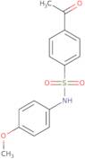 4-Acetyl-N-(4-methoxyphenyl)benzene-1-sulfonamide