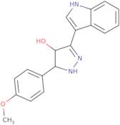 3-(1H-Indol-3-yl)-5-(4-methoxyphenyl)-4,5-dihydro-1H-pyrazol-4-ol