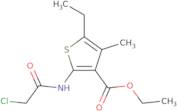 Ethyl 2-(2-chloroacetamido)-5-ethyl-4-methylthiophene-3-carboxylate