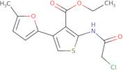 Ethyl 2-(2-chloroacetamido)-4-(5-methylfuran-2-yl)thiophene-3-carboxylate