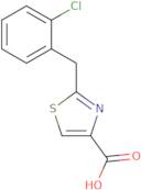 2-[(2-Chlorophenyl)methyl]-1,3-thiazole-4-carboxylic acid