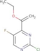 2-Chloro-4-(1-ethoxyethenyl)-5-fluoropyrimidine