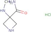 3-(Methylamino)azetidine-3-carboxamide hydrochloride