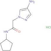 2-(4-Aminopyrazol-1-yl)-N-cyclopentylacetamide hydrochloride