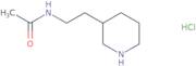 N-[2-(Piperidin-3-yl)ethyl]acetamide hydrochloride