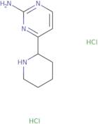 4-(Piperidin-2-yl)pyrimidin-2-amine dihydrochloride