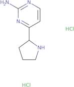 4-Pyrrolidin-2-yl-pyrimidin-2-ylamine dihydrochloride