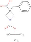 3-Benzyl-1-[(tert-butoxy)carbonyl]azetidine-3-carboxylic acid