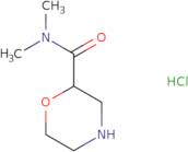 n,n-dimethylmorpholine-2-carboxamide;hydrochloride