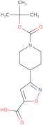 3-{1-[(tert-Butoxy)carbonyl]piperidin-4-yl}-1,2-oxazole-5-carboxylic acid