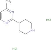 4-Methyl-2-(piperidin-4-yl)pyrimidine dihydrochloride