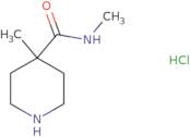 4-Methyl-piperidine-4-carboxylic acid methylamide hydrochloride