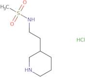 N-(2-Piperidin-3-yl-ethyl)-methanesulfonamide