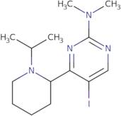 5-Iodo-4-(1-isopropylpiperidin-2-yl)-N,N-dimethylpyrimidin-2-amine