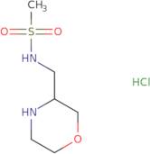 N-[(Morpholin-3-yl)methyl]methanesulfonamide hydrochloride