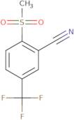 2-(Methylsulphonyl)-5-(trifluoromethyl)benzonitrile