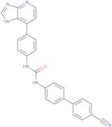 N-(4'-Cyano[1,1'-biphenyl]-4-yl)-N'-[4-(3H-imidazo[4,5-b]pyridin-7-yl)phenyl] urea