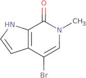 4-Bromo-6-methyl-1H,6H,7H-pyrrolo[2,3-c]pyridin-7-one