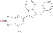 6-Amino-2-[1-[(2-fluorophenyl)methyl]-1H-pyrazolo[3,4-b]pyridin-3-yl]-7,9-dihydro-8H-purin-8-one