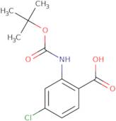 2-tert-Butoxycarbonylamino-4-chlorobenzoic acid