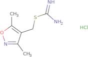 {[(Dimethyl-1,2-oxazol-4-yl)methyl]sulfanyl}methanimidamide hydrochloride